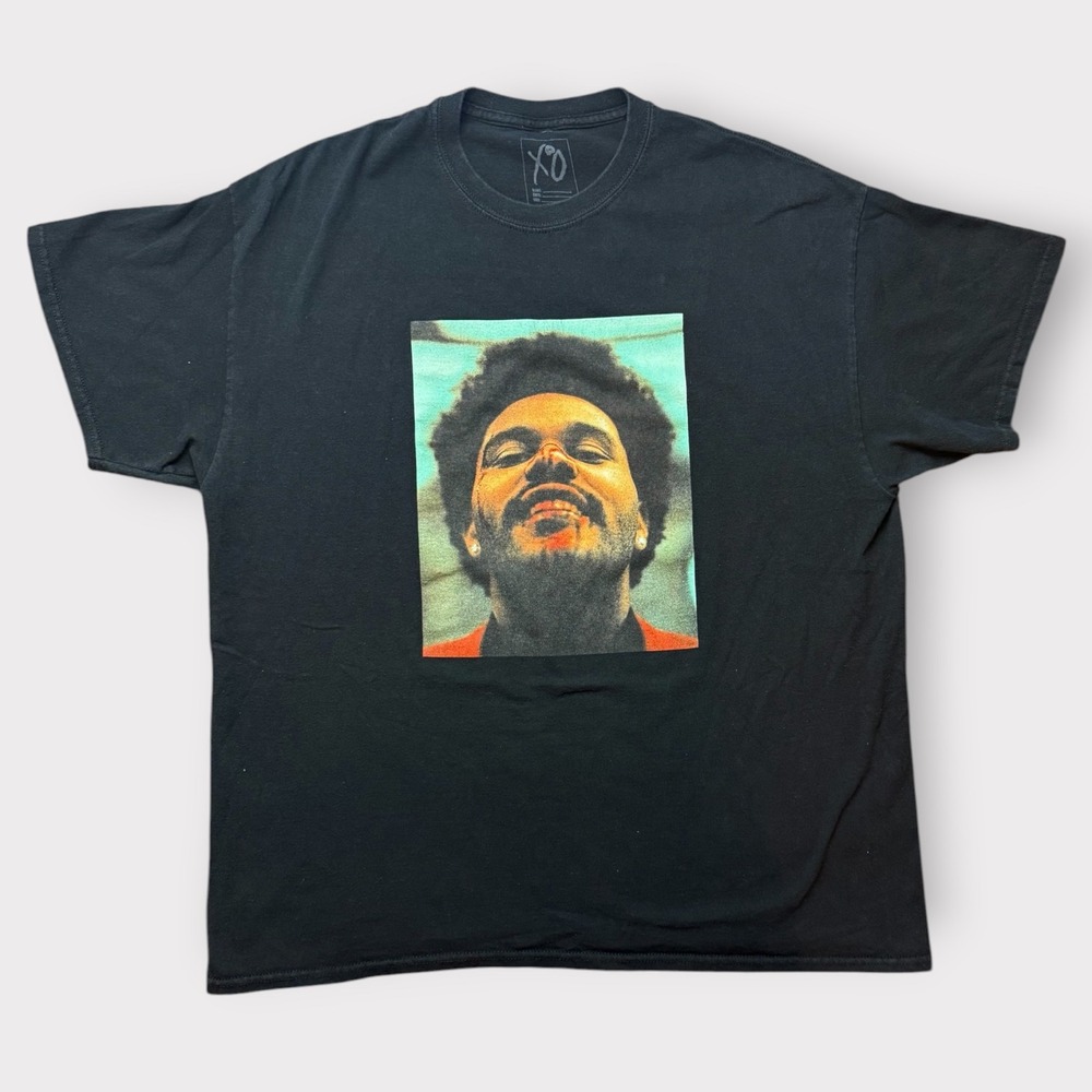 The Weeknd After Hours XO Tour T-Shirt Black Graphic Mens XL Blood Drip Print
